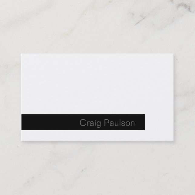 Carte de visite consultant Trend très frais (Devant)
