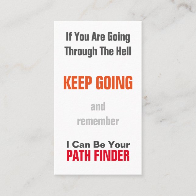 Carte De Visite Consulting (Devant)