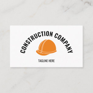 Carte De Visite Contracteur de construction professionnelle Métal
