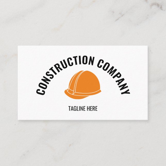 Carte De Visite Contracteur de construction professionnelle Métal (Devant)