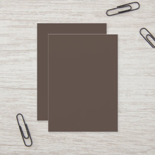 Carte De Visite Contre un mur Brown élégant