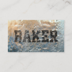 Carte De Visite Cool de Baker de boulangerie congelé