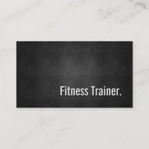 Carte De Visite Cool d'entraînement de conditionnement physique Mé