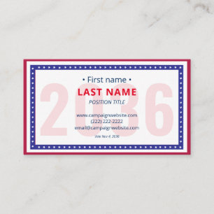 Carte De Visite Coordonnées de la campagne bilingue pour la sensib