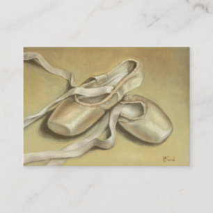 Carte De Visite Copies des chaussures de ballet ACEO