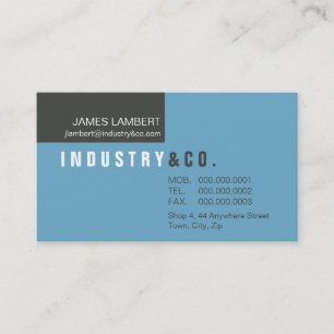 CARTE DE VISITE :: corporatiquement moderne 9