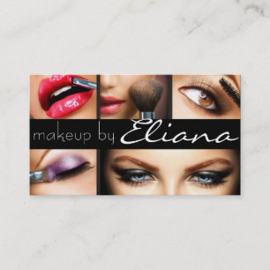 Carte De Visite Cosmetologue de maquillage Nails Beauty Salon