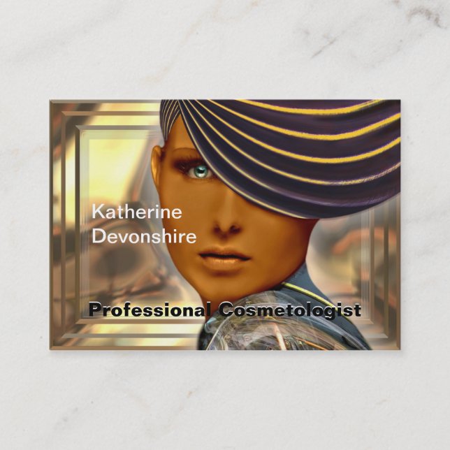 Carte De Visite Cosmétologue professionnel Flairnstar (Devant)