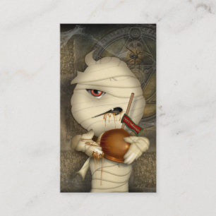 Carte De Visite Costume drôle de Halloween de maman