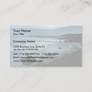 Carte De Visite Côte de la Californie