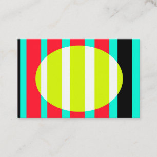 Carte De Visite Coucher de soleil futuriste