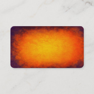 Carte De Visite Coucher de soleil violet et orange