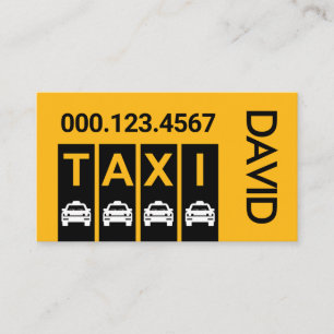 Carte De Visite Couches de transport d'itinéraire de voiture de ta