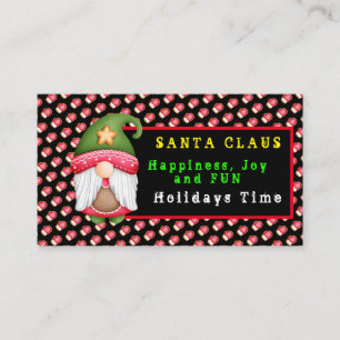 Carte De Visite Couleur et texte de la Personnaliser Glove Gnome