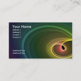 Carte De Visite Couleurs Rainbow