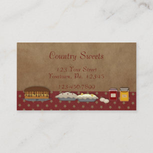 Carte de visite Country Desserts