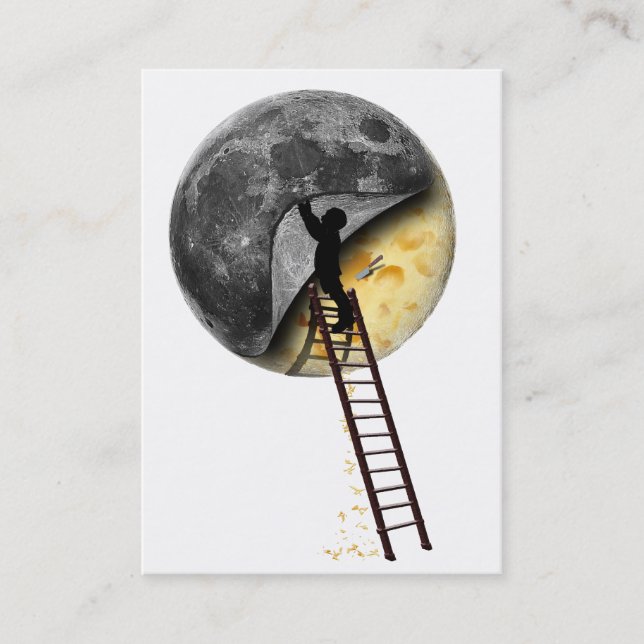 Carte De Visite Couper Le Fromage (Devant)