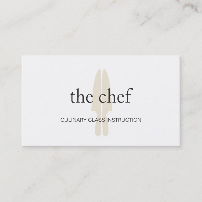 Carte De Visite Cours culinaire Cuisine Cuisine Personnelle (Devant)
