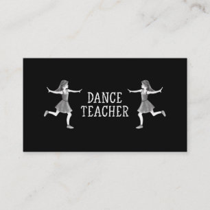 Carte De Visite Cours d'instructeur de danse