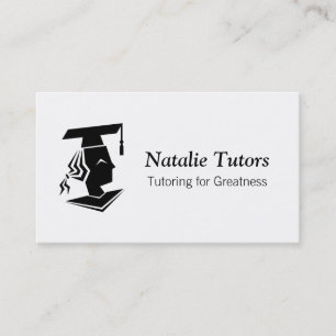 Carte De Visite Cours particuliers personnels licenciés noirs et