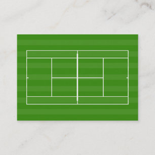 Carte De Visite court de tennis