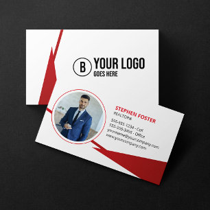 Carte De Visite Courtier de courtier d'agent immobilier juste répe