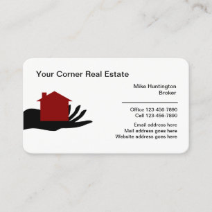 Carte De Visite Courtier immobilier professionnel
