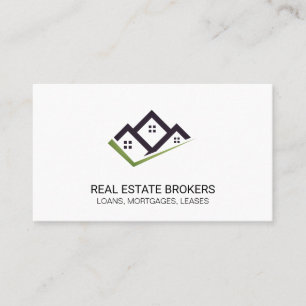 Carte De Visite Courtiers immobiliers Propriété