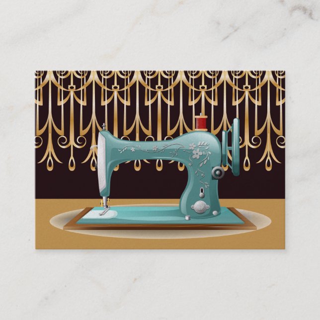 Carte De Visite Couture / Mode / Maîtrise (Devant)