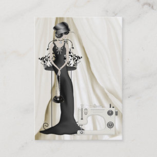 Carte De Visite Couture / Mode / Maîtrise - SRF