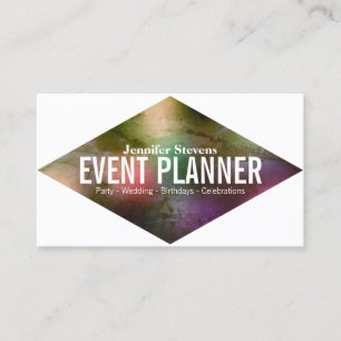 Carte De Visite Couvercle coloré gras géant