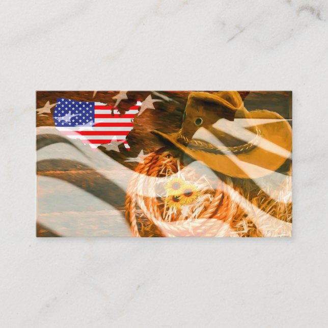 Carte De Visite Cowboy (Devant)