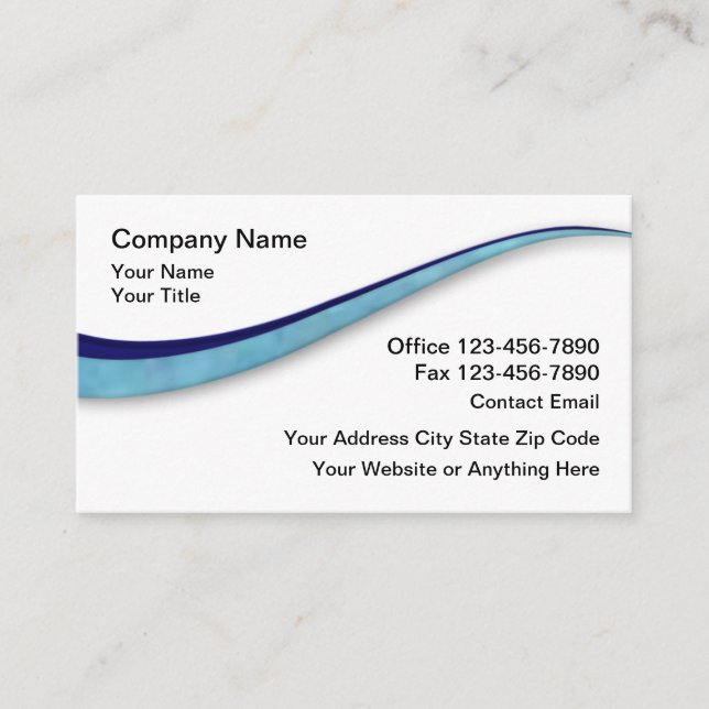 Carte De Visite CPA Accountant Modern Business Cards Design (Devant)