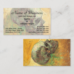 Carte De Visite Crâne par Vincent van Gogh
