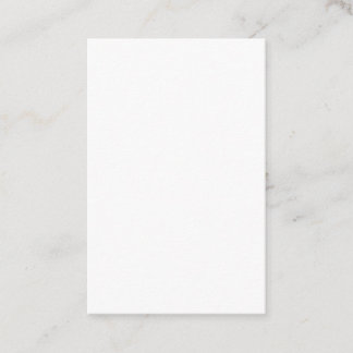 Carte De Visite Create Your Own white simple