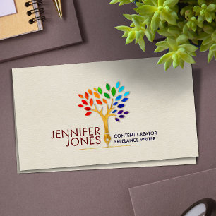 Carte De Visite Créateur de contenu - Copywriter - Freelance Write