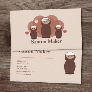 Carte De Visite Créateur de santons