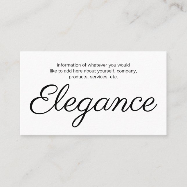 Carte De Visite Créatif (Devant)