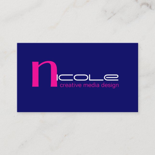 Carte de visite créatif Design_12 (Devant)