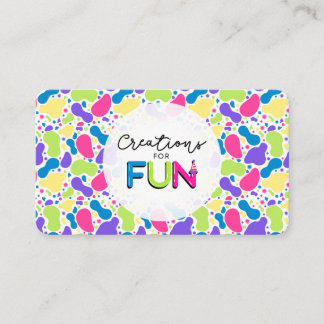 Carte De Visite Créations pour FUN_A