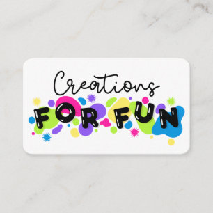 Carte De Visite Créations pour FUN_B