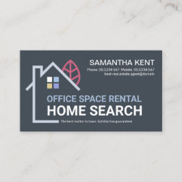 Carte De Visite Créative Building Home Paysage Realtor