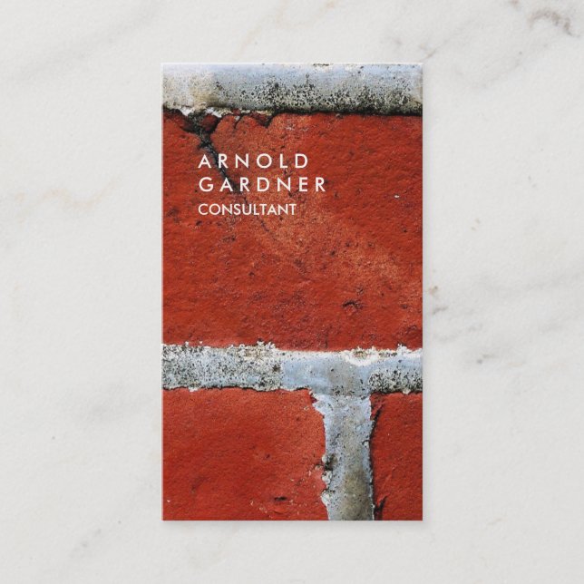 Carte De Visite Créative Plain Green Botanic Consultant tendance (Devant)