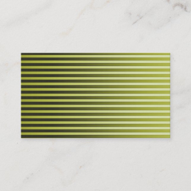 Carte de visite/Créez vos propres bandes vertes (Devant)