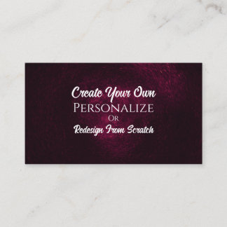 Carte De Visite CREEZ VOS PROPRES CARTES! Personnaliser