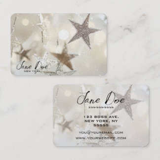 Carte De Visite Créez vos propres étoiles d'étincelles