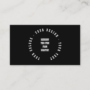 Carte De Visite Créez votre propre