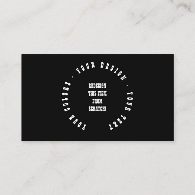 Carte De Visite Créez votre propre (Devant)