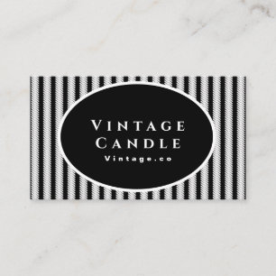 Carte De Visite Créez votre propre bougie Vintage