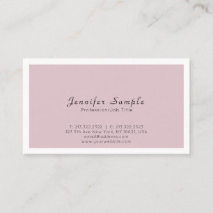 Carte De Visite Créez votre propre design moderne et professionnel